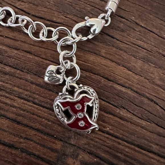 Brighton ❤️ “Go Red” Heart Health Awareness Campaign Red Heart Necklace - Picture 5 of 6